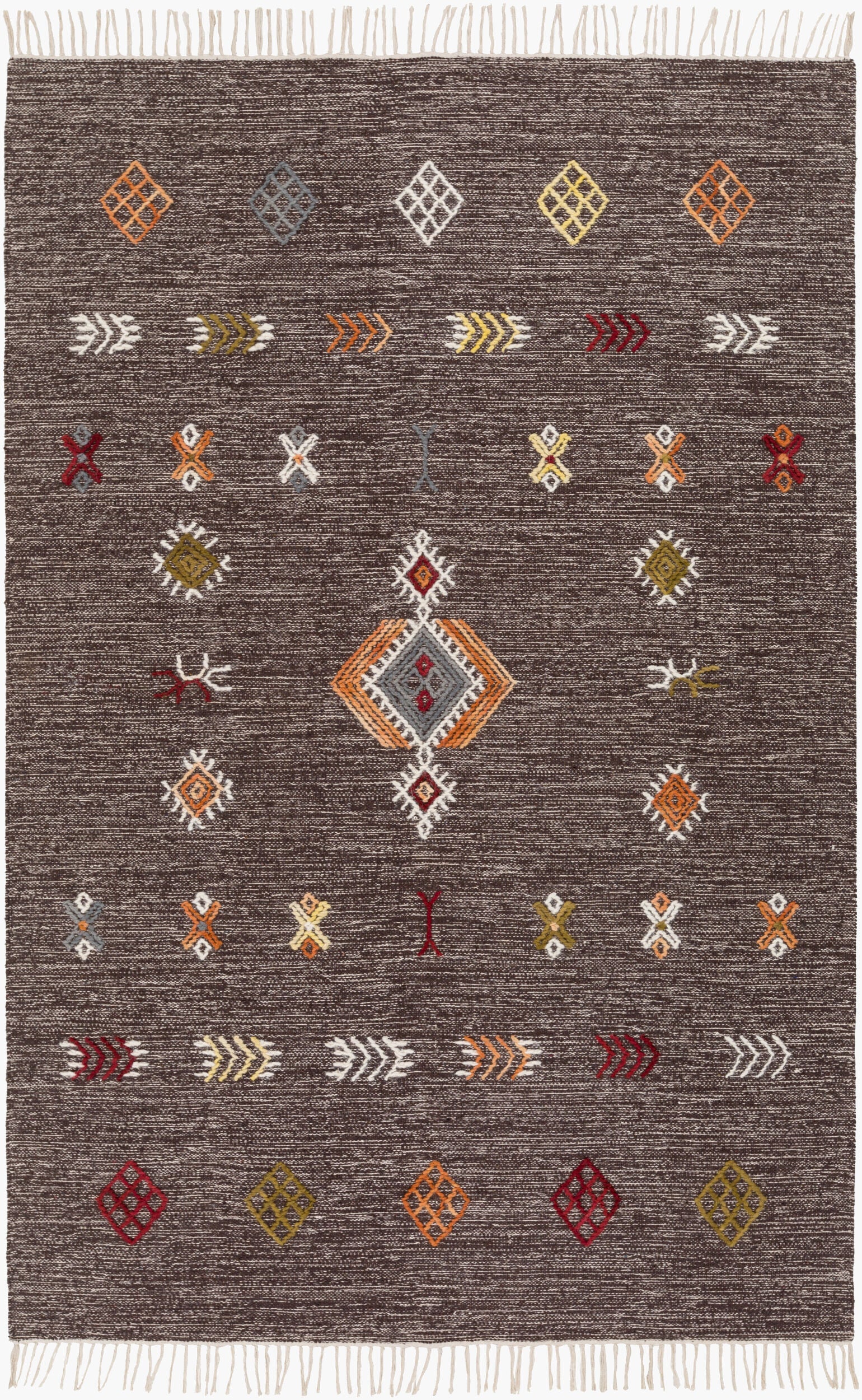 Zanafi Rug | Dark Brown | ZNF2304