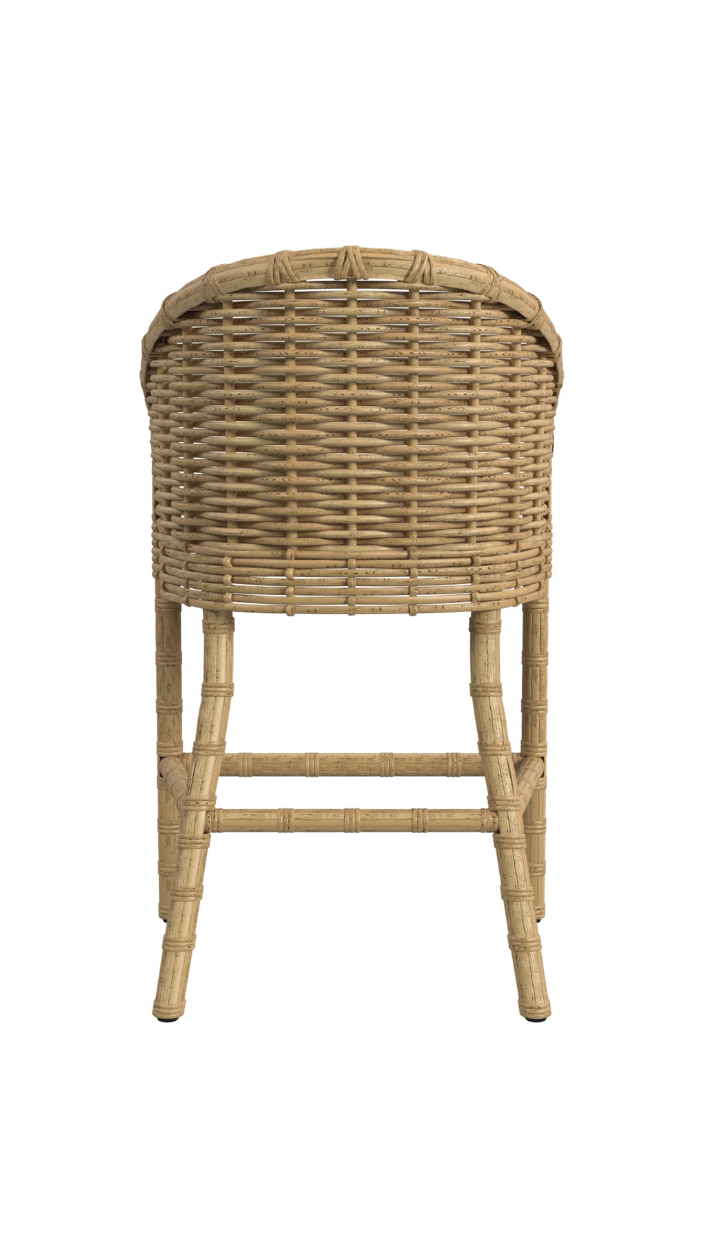 Playa Counter Stool in Soothe Pearl w/ Flange Welt