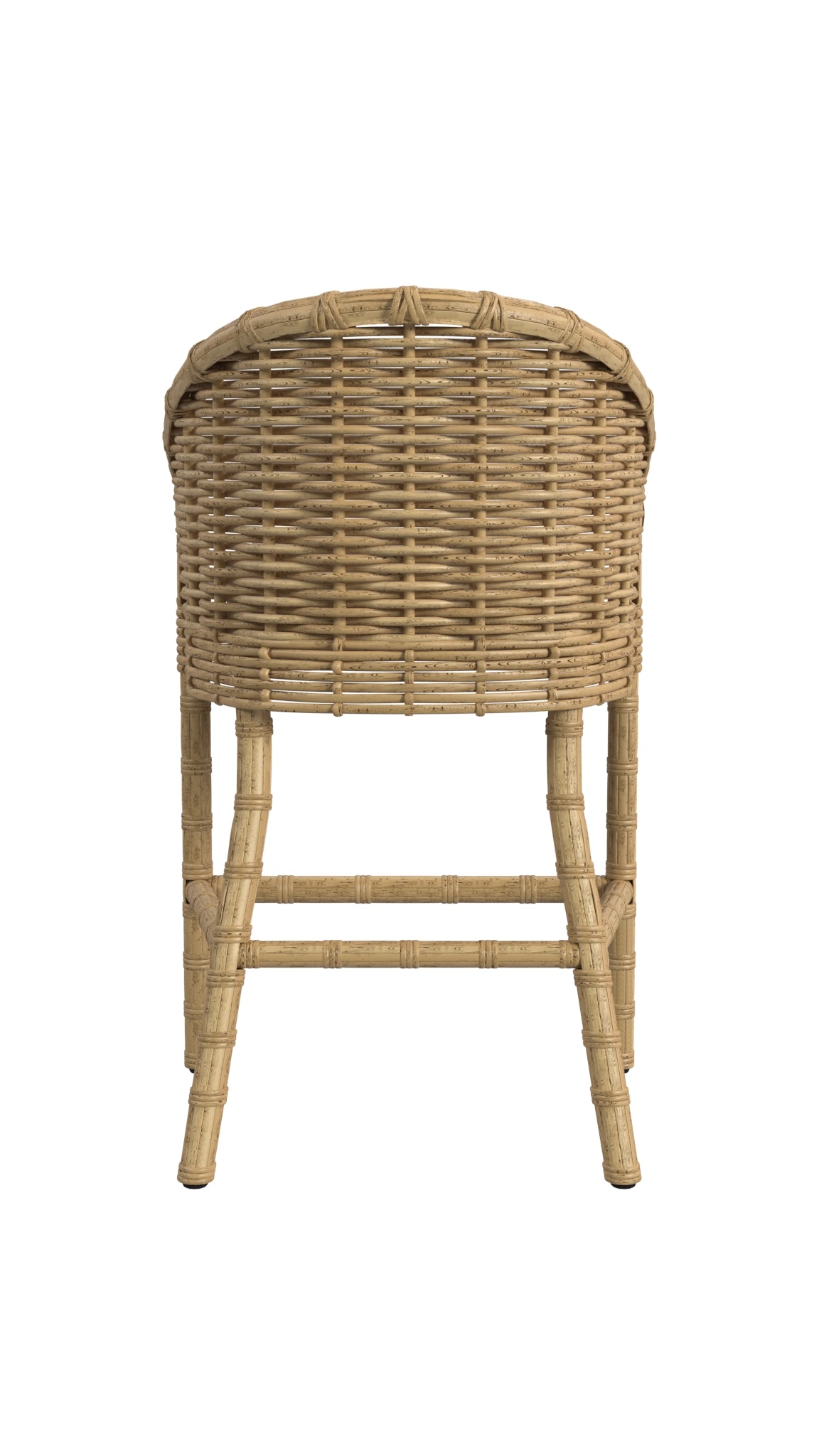 Playa Counter Stool in Soothe Pearl w/ Flange Welt