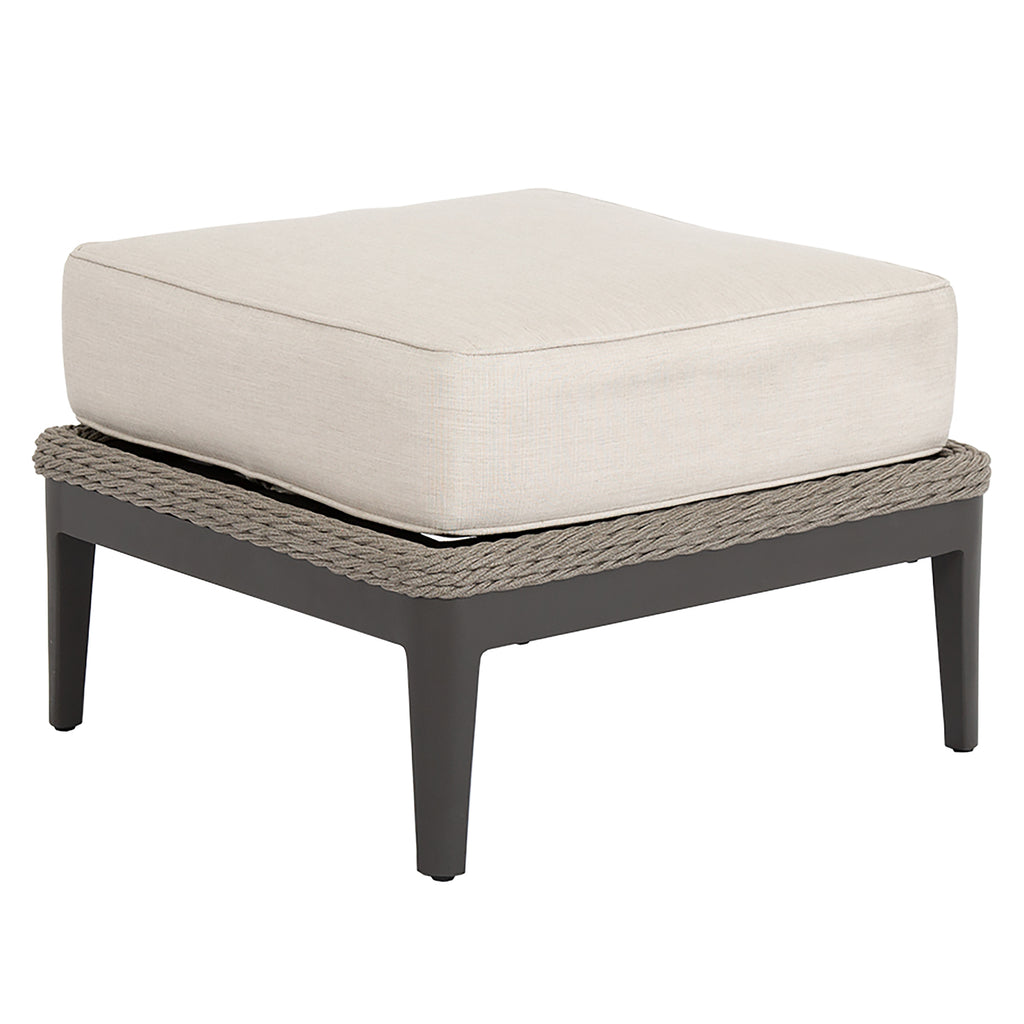 Marbella Ottoman in Echo Ash w/ Self Welt