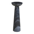 Mercura Side Table | Black Marble | Tall