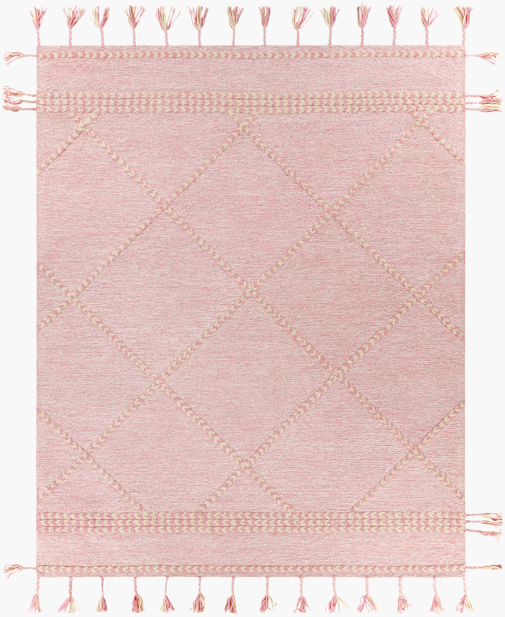 Zanafi Tassels Rug | Mauve | ZTS2310